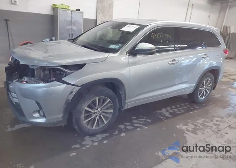 2017 Toyota Highlander Xle from USA, damaged, VIN 5TDJZRFH2HS378762